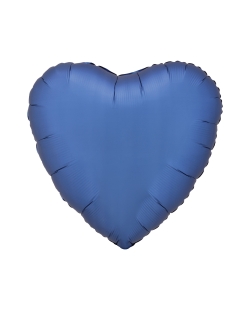 18/43cm Corazon Azul Satin 