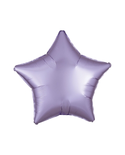 19/48cm Estrella Lila Pastel Satin 