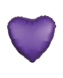 18/43cm Corazon Morado Satin 