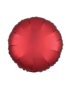 18/43cm Circulo Rojo Oscuro Satin 