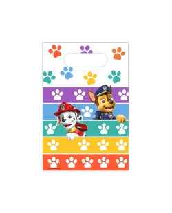 Bolsa Chuches / Juguetes Papel: Patrulla Canina 2022 15,8 X 23,6cm  