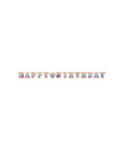 Banderin Letras H.Bday Patrulla Canina 2022 180 X 15cm 