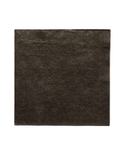 Servilletas 33X33cm Negro Carbon ***OFERTA DTO NO ACUMULABLE