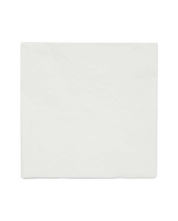 Servilletas 33X33cm Blanco Coco 