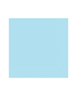 Servilletas 33X33cm Azul Cielo ***OFERTA DTO NO ACUMULABLE