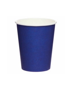 Vasos Papel 237ml Azul Arandano 
