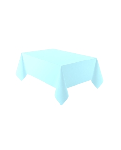 Mantel Plastico 137X274cm Azul Cielo ***OFERTA DTO NO ACUMULABLE