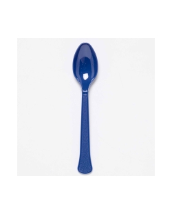 Cucharas Plastico Azul Arandano 17cm ***OFERTA DTO NO ACUMULABLE