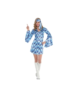 Disfraz Adulto Vestido Disco Talla M/L