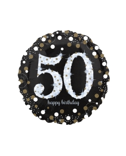 18/43cm Holgr. Sparkling Bday 50