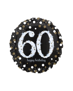 18/43cm Holgr. Sparkling Bday 60