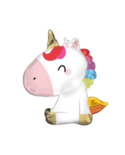 Forma Unicornio Sentado 54X70cm