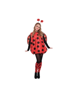 Disfraz Adulto Mariquita Talla S/M
