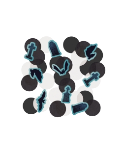 Confeti Bosque Embrujado Papel 15gr 