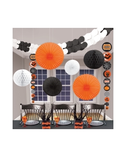 Decoracion Kit Papel Halloween 