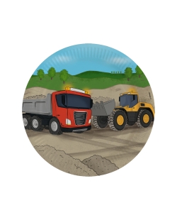 Platos 23cm Construccion 