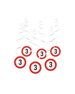 Decoracion Colg. Espiral Personalizable Construccion 