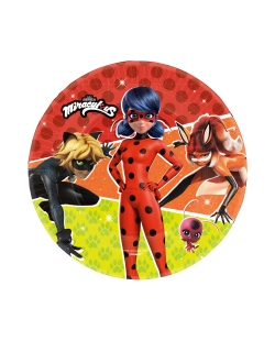 Platos 23cm Ladybug Redondos ***OFERTA DTO NO ACUMULABLE