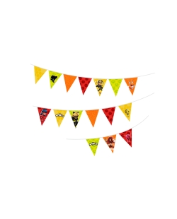 Banderin Papel Ladybug 2m ***OFERTA DTO NO ACUMULABLE