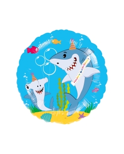 18/43cm Happy Bday Tiburones