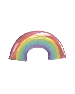 Forma Arcoiris Pastel Iridiscente