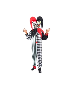 Disfraz Adulto Bufon Dos Cabezas Talla XL