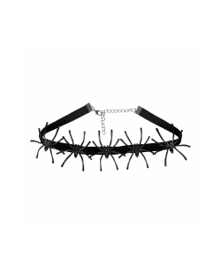 Disfraz Acc. Collar Araña Negra