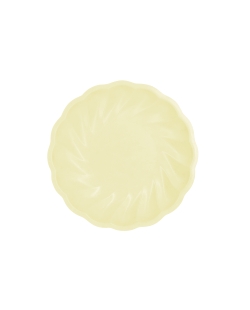 Platos Redondos 22,9cm Vert Decor Amarillo Pastel 