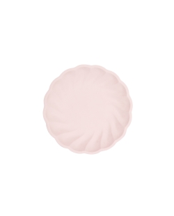 Platos Redondos 18,8cm Vert Decor Rosa Pastel 