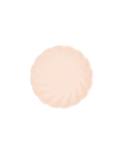 Platos Redondos 18,8cm Vert Decor Naranja Pastel 