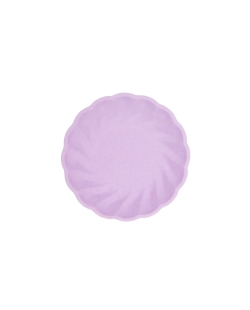Platos Redondos 18,8cm Vert Decor Morado Pastel 
