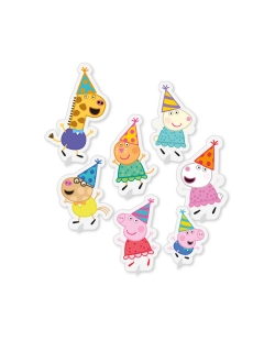 Kit Decoracion Mesa Peppa Pig Papel 