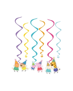 Decor. Colg. Espiral Peppa Pig 60-40cm 