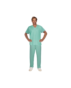 Disfraz Adulto Bata Medico Talla M/L