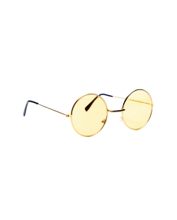 Disfraz Acc. Gafas Hippies Amarillas