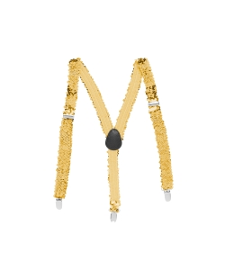 Disfraz Acc Tirantes Lentejuelas Doradas 2.5Cm Adulto