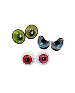 Ojos Luz Led Calabaza Cambio Color 3 Surtidos 