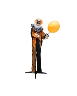 Animatronic Pie Payaso Con Globo 45X40cm X1,65m