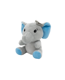 Peso Peluche Elefante Orejas Azules 11cm/120gr 