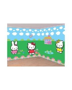 Decoracion Escena Kit Hello Kitty ***OFERTA DTO NO ACUMULABLE