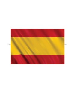 BANDERA ESPAÑA: 1,5mX90cm Futbol ***OFERTA***OFERTA DTO NO ACUMULABLE