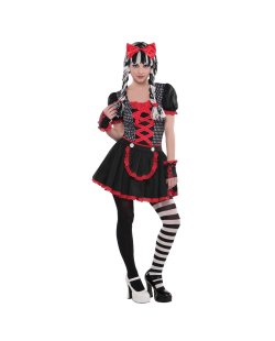 DISFRAZ JUNIOR: GOTHICO DOLL 10 a 12 años ***OFERTA DTO NO ACUMULABLE