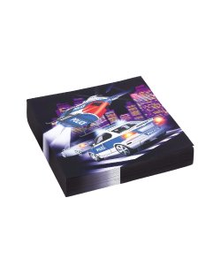 Servilleta Mediana 33X33: Policia ***OFERTA DTO NO ACUMULABLE