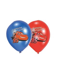 Globos Latex 27,5cm Cars 4C 