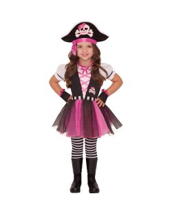 Disfraz Inf Pirata Rosa T.4-6