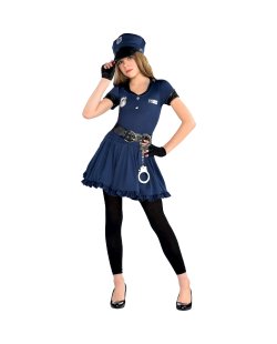 Disfraz Infantil Policia Niña 8-10 Años