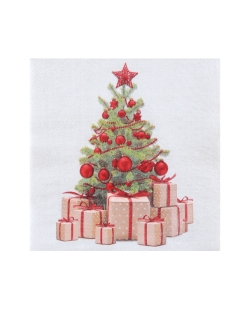 Servilleta Navidad Tradicional Rojo 33X33cm Papel 2 Capas ***OFERTA DTO NO ACUMULABLE