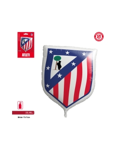 Globo Foil Escudo Atletico Madrid 55 x 46cm ***OFERTA DTO NO ACUMULABLE