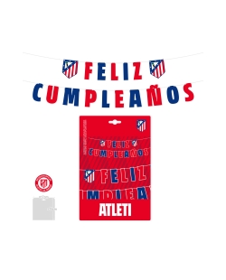 Guirnalda Atletico Madrid 17 Cam F.Cumpleaños ***OFERTA DTO NO ACUMULABLE