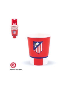 Vasos Atletico Madrid Forma Escudo ***OFERTA DTO NO ACUMULABLE